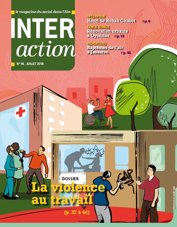 Couverture du Magazine #96 "la violence au travail"