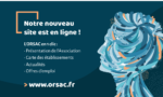 Bandeau annoncant le nouveau site web de l'ORSAC