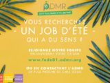 affiche ADMR : "vous recherchez un job d'été qui a du sens ? rejoignez notre équipe" (2021)