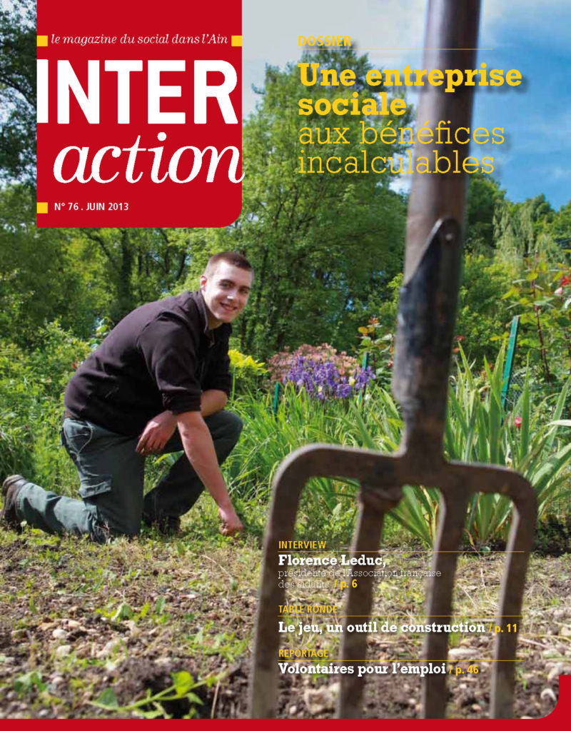 Numero-76_Entreprise-sociale_couverture un jeune jardine