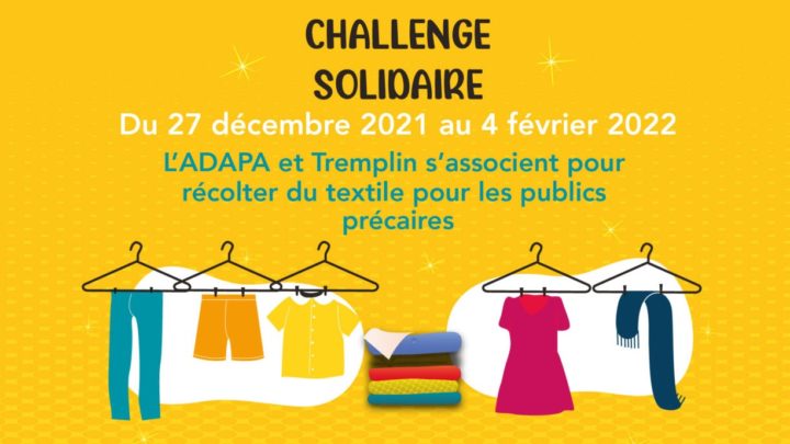 affiche du challenge solidaire (27.12.21-4.02.22)