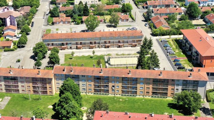 Quartier des Vennes vu du haut