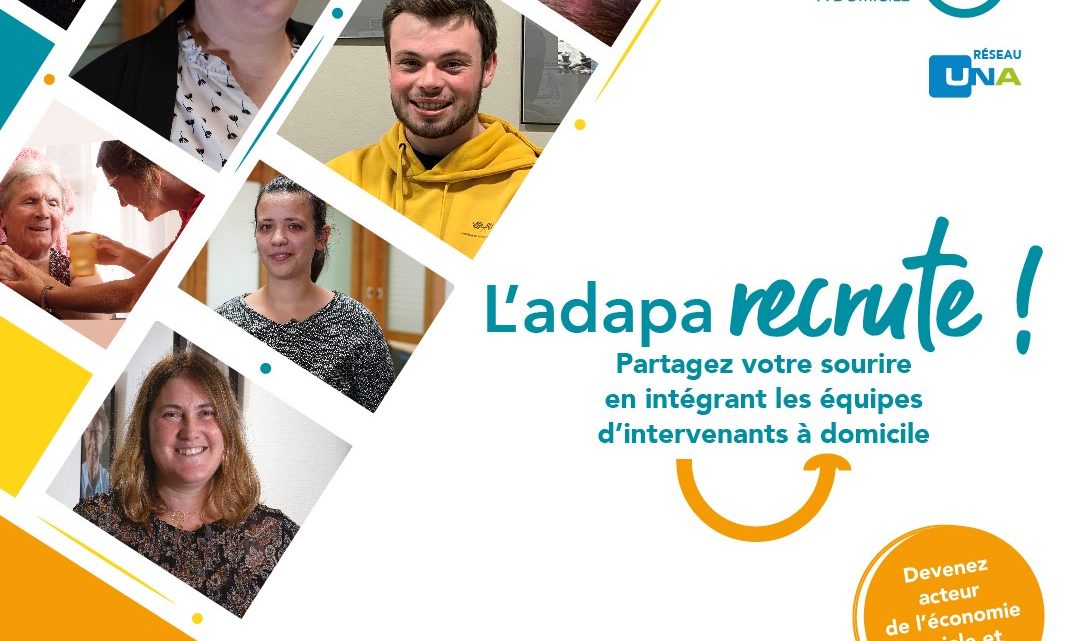 affiche : l'adapa recrute