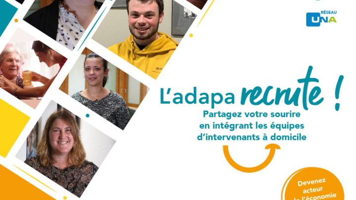 affiche : l'adapa recrute