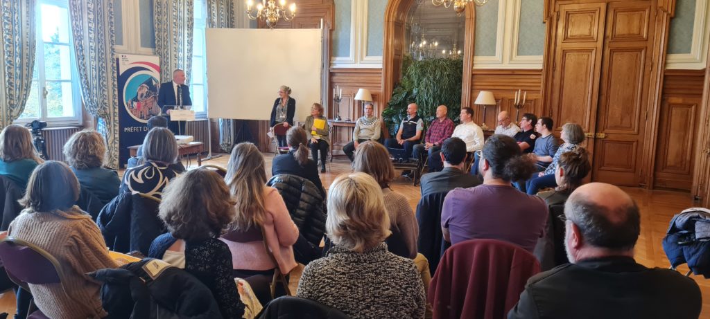 Conférence au Département de l'Ain dans le cadre de la Semaine européenne pour l’emploi des personnes handicapées 2023