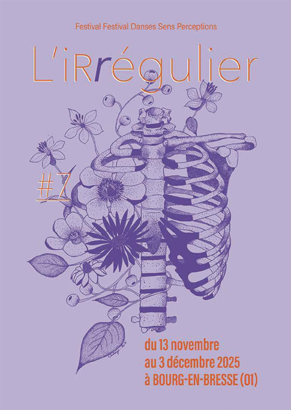 Affiche Festival l'iRrégulier 2025-Bourg-en-Bresse