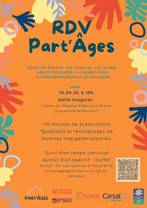 Rendez-vous part-ages - 14 avril