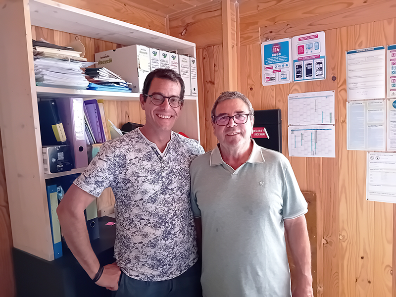 Christophe et Didier Bertron